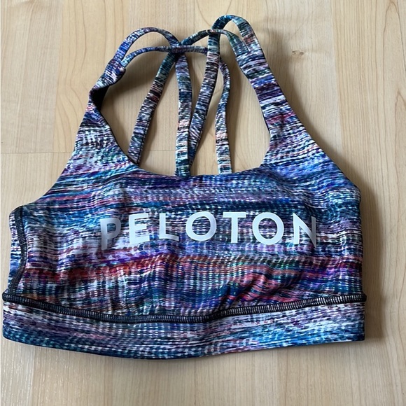 Peloton Lululemon Space Dye Bra - Picture 1 of 3